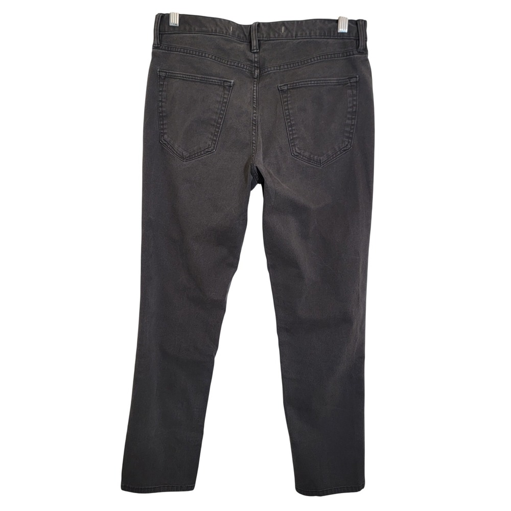 Banana Republic Slim Twill Traveler Pant Charcoal Gray Men's 31x32 Actual 31x28 - Picture 2 of 14